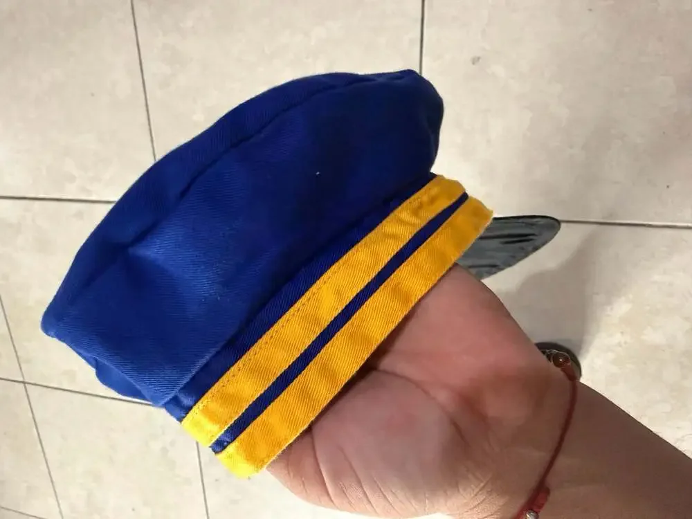 Vintage Cub Scouts Official Uniform Cap Blue and Gold